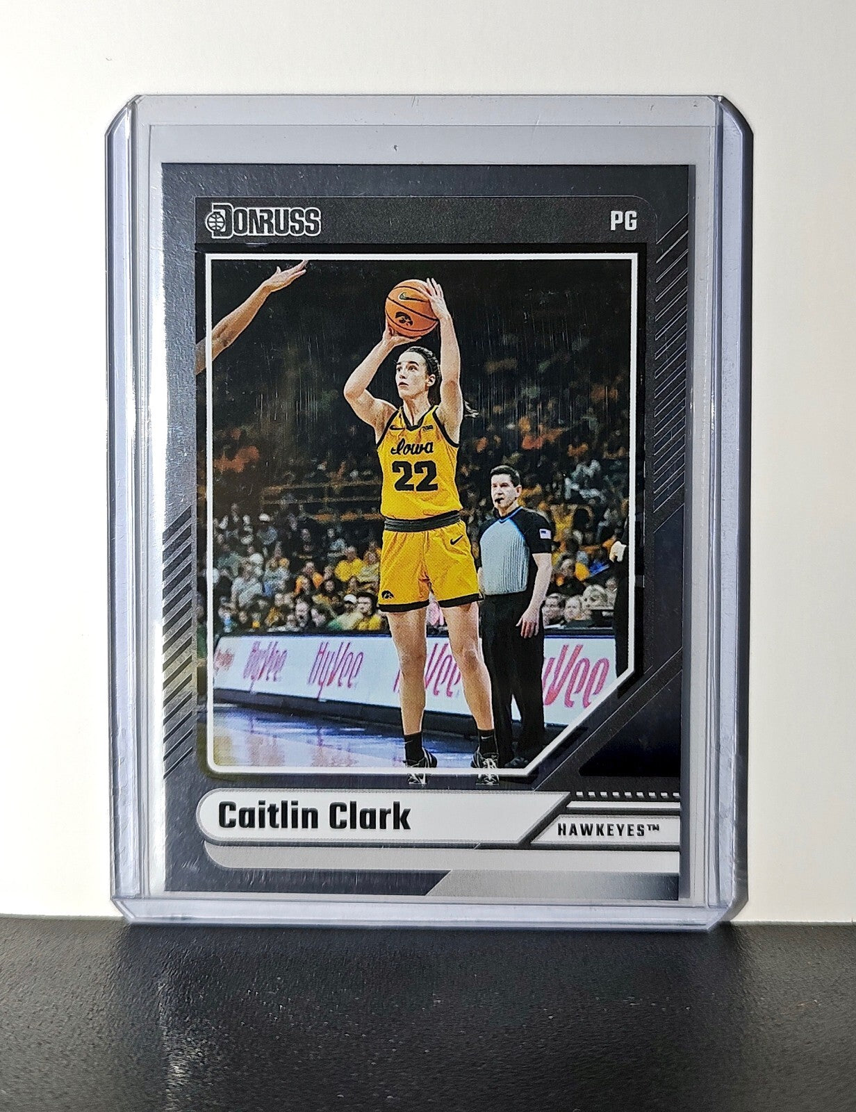 Caitlin Clark 2024 Silver Foil Panini Donruss #5 Basketball Card Iowa Hawkeyea
