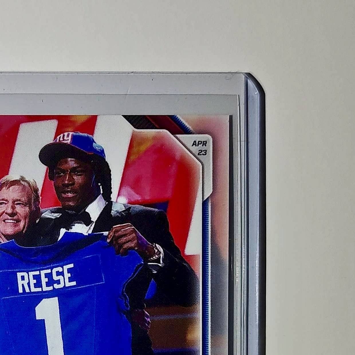 Arvell Reese Rookie 2026 Topps Now Draft Night #AREE Card New York Giants