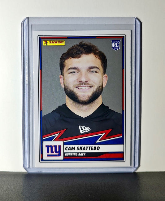 Cam Skattebo Rookie 2025 Panini NFL #97 Sticker Card New York Giants