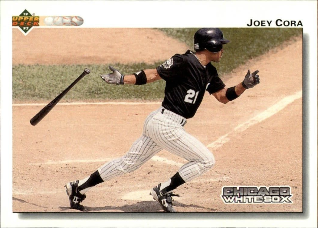 Joey Cora 1992 Upper Deck MLB #359 Baseball Card Chicago White Sox