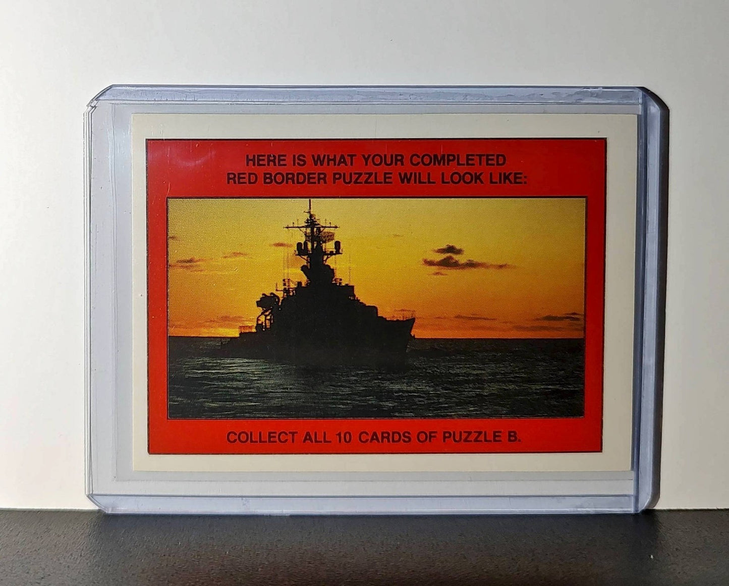 503rd Infantry Motto: The Rock 1991 Topps Desert Storm #12 Sticker Card