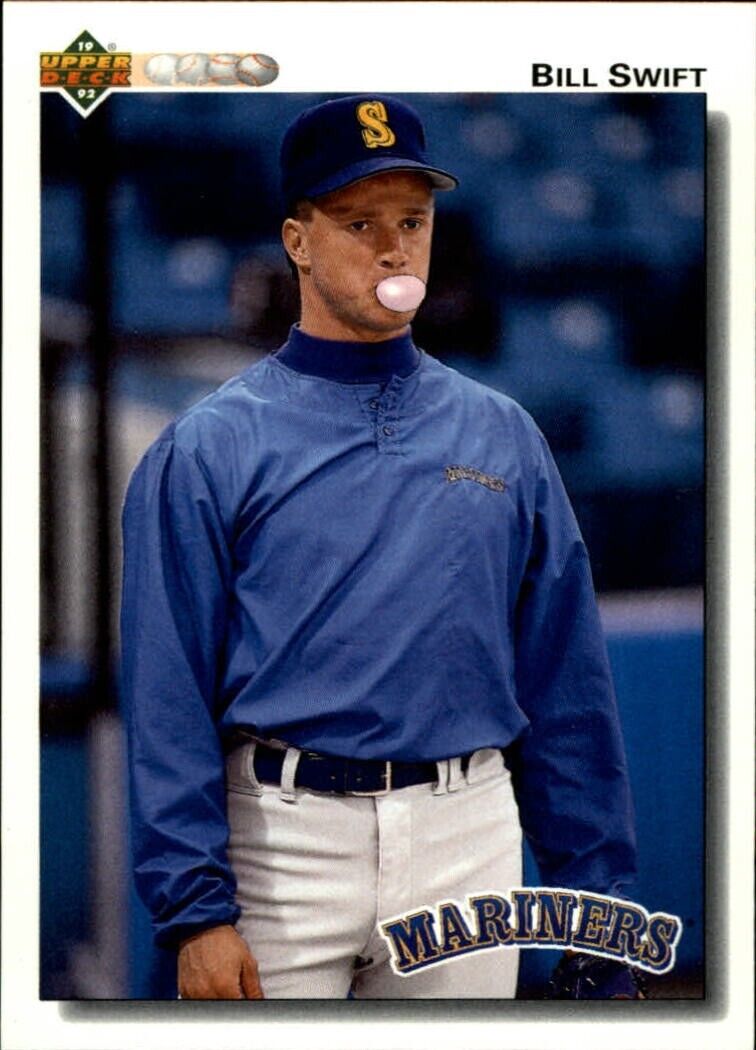 Bill Swift 1992 Upper Deck MLB #620 Baseball Card Seattle Mariners