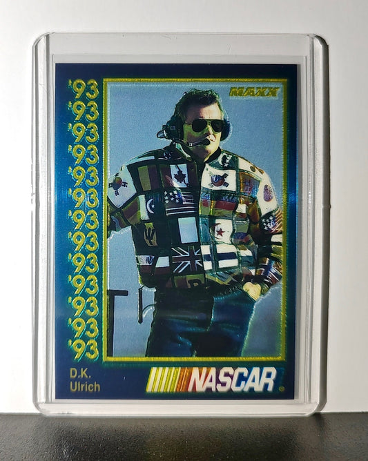 D.K. Ulrich 1993 Maxx Premier Plus Racing #108 NASCAR Card RaDiUs Motorsports