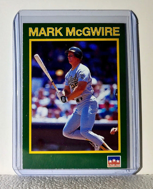 Mark McGwire 1990 Starline MLB #11 Baseball Card Oakland Athletics