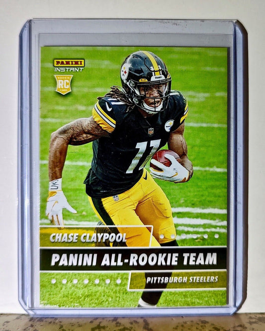 Chase Claypool Panini All-Rookie Team NFL #7 Card 1 of 648 Pittsburgh Steelers