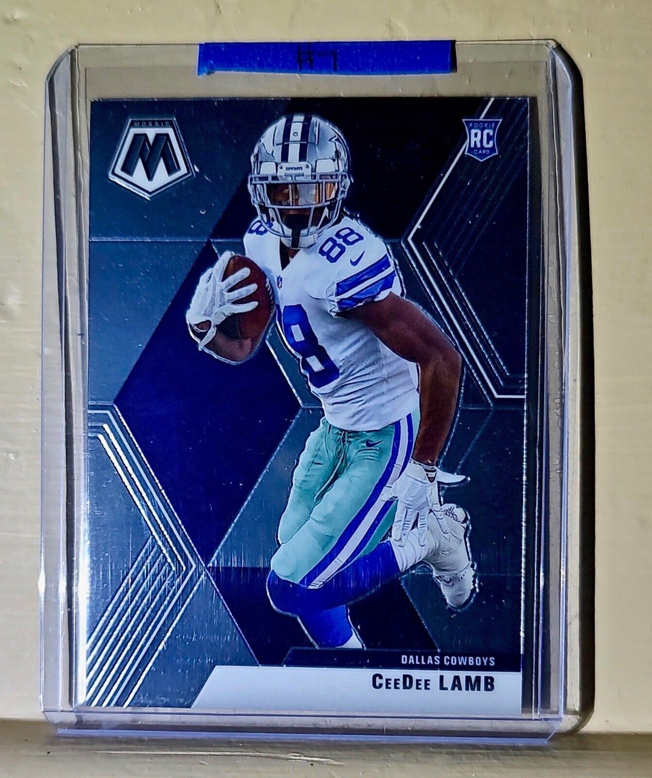 CeeDee Lamb 2020 Panini Mosaic #207 NFL Rookie Football Card Dallas Cowboys