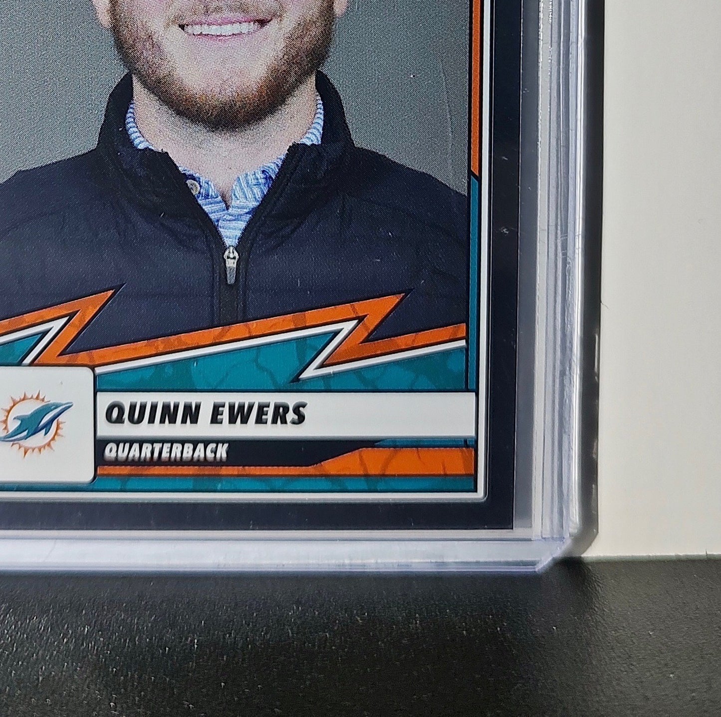 Quinn Ewers Rookie 2025 Panini NFL #100 Foil Sticker Card Miami Dolphins
