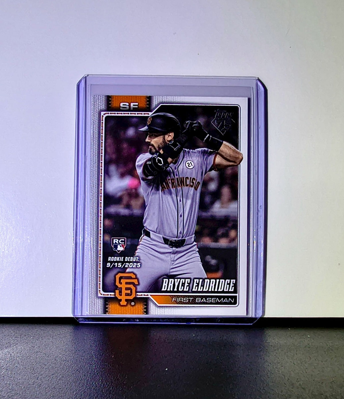 Bryce Eldridge Rookie 2026 Topps Update MLB #US334 Card San Francisco Giants