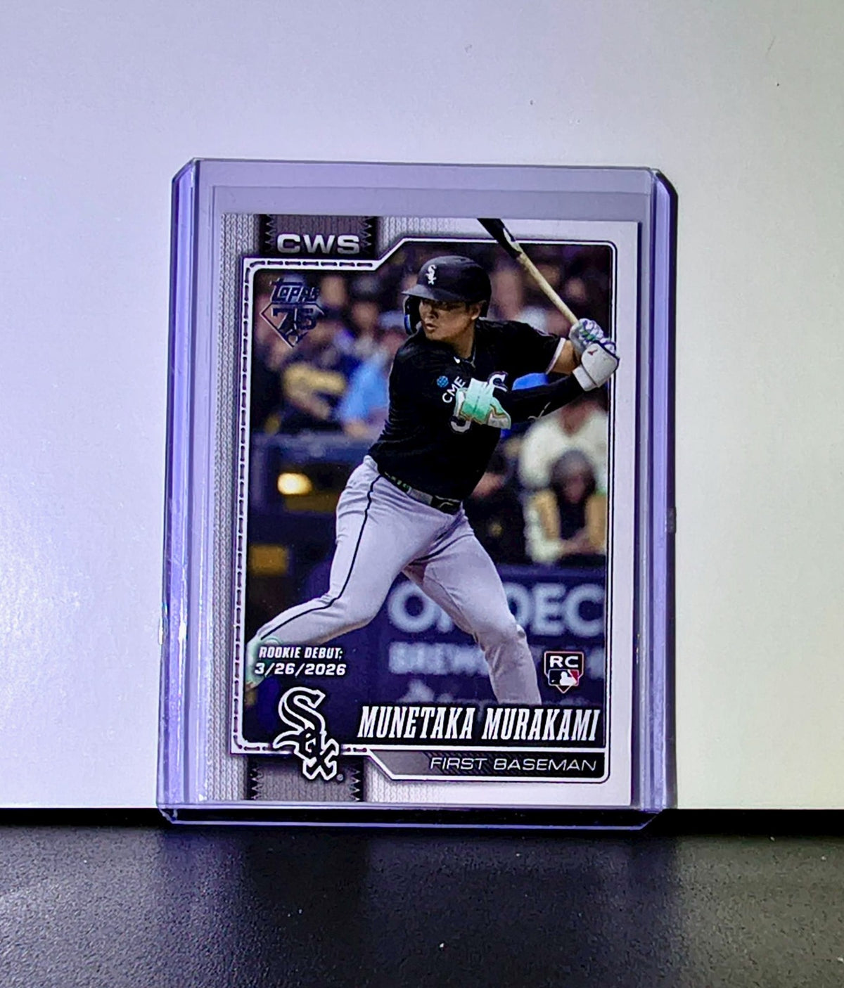 Munetaka Murakami Rookie 2026 Topps Update MLB #US350 Card Chicago White Sox