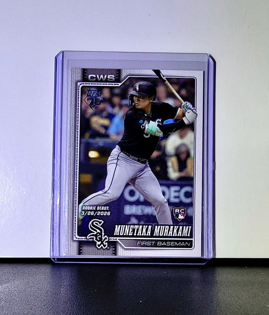 Munetaka Murakami Rookie 2026 Topps Update MLB #US350 Card Chicago White Sox