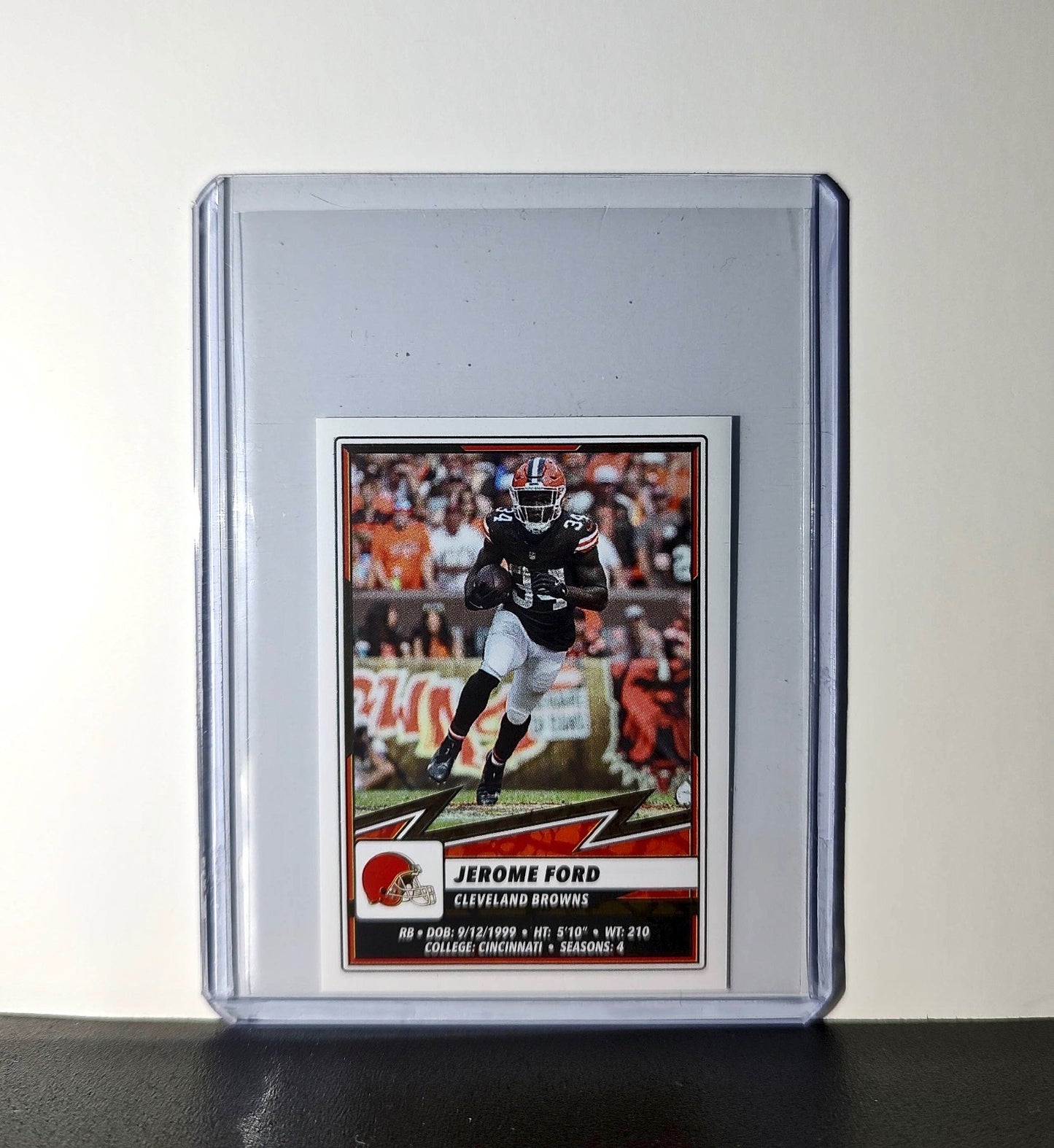 Jerome Ford 2025 Panini NFL #137 Sticker Cleveland Browns