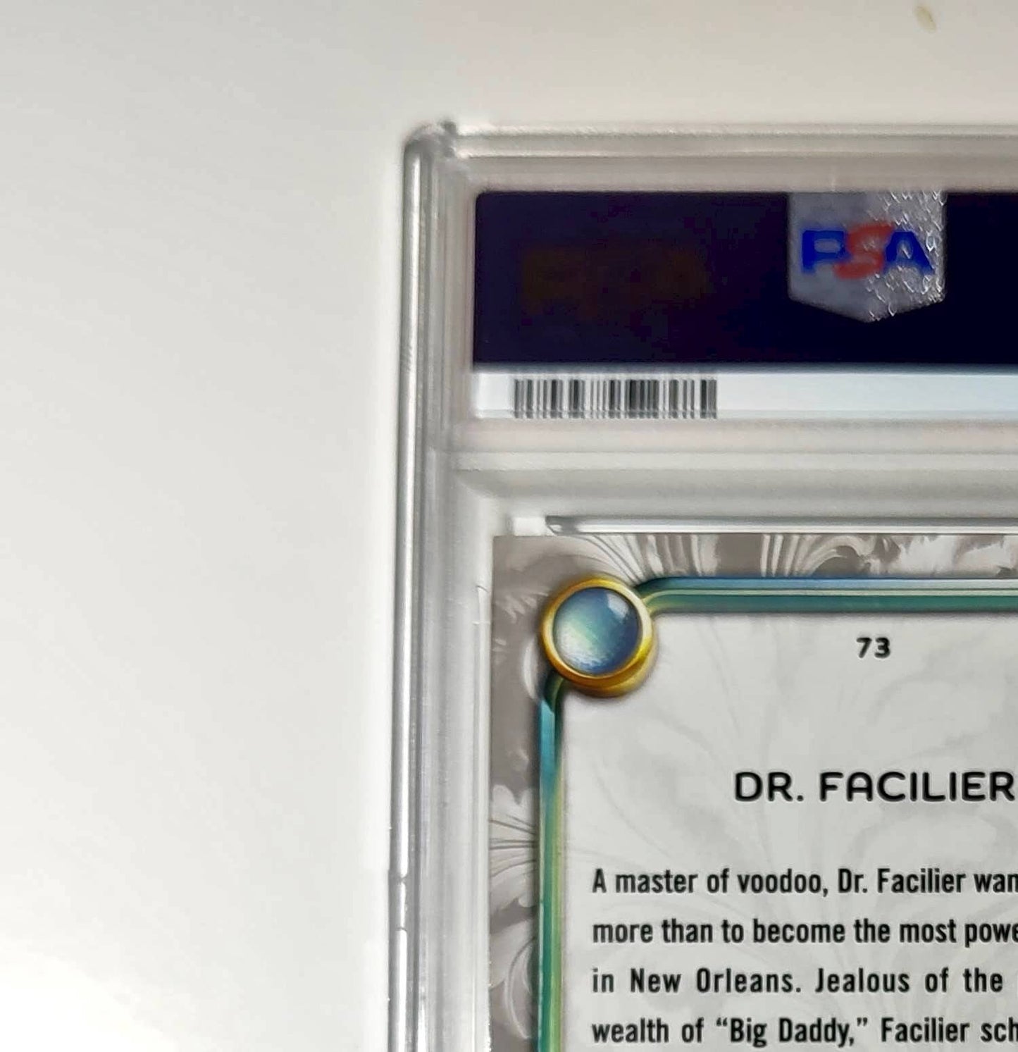 Dr. Facilier 2025 Topps Disney #73 Winter The Princess and the Frog PSA 10