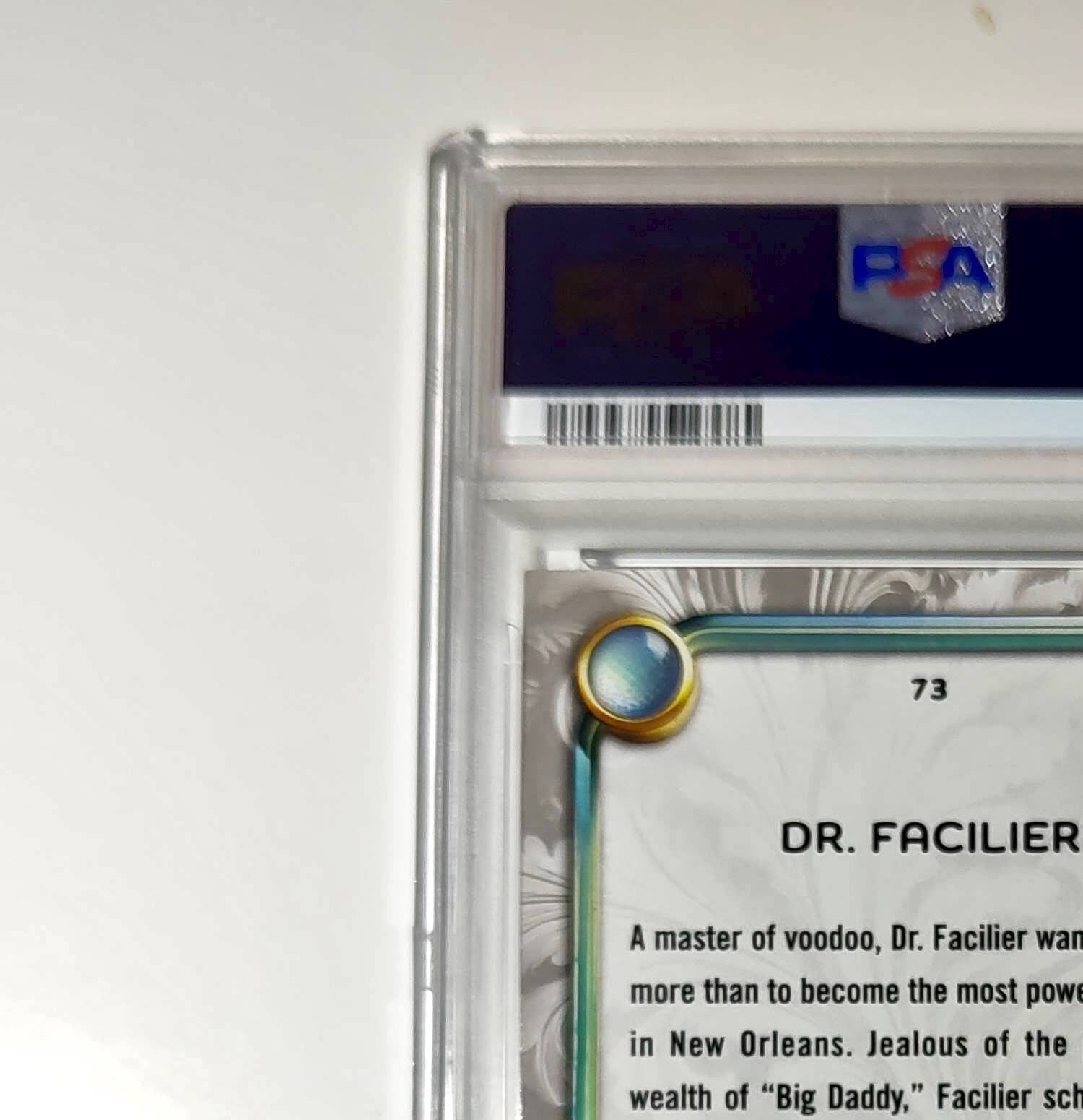 Dr. Facilier 2025 Topps Disney #73 Winter The Princess and the Frog PSA 10