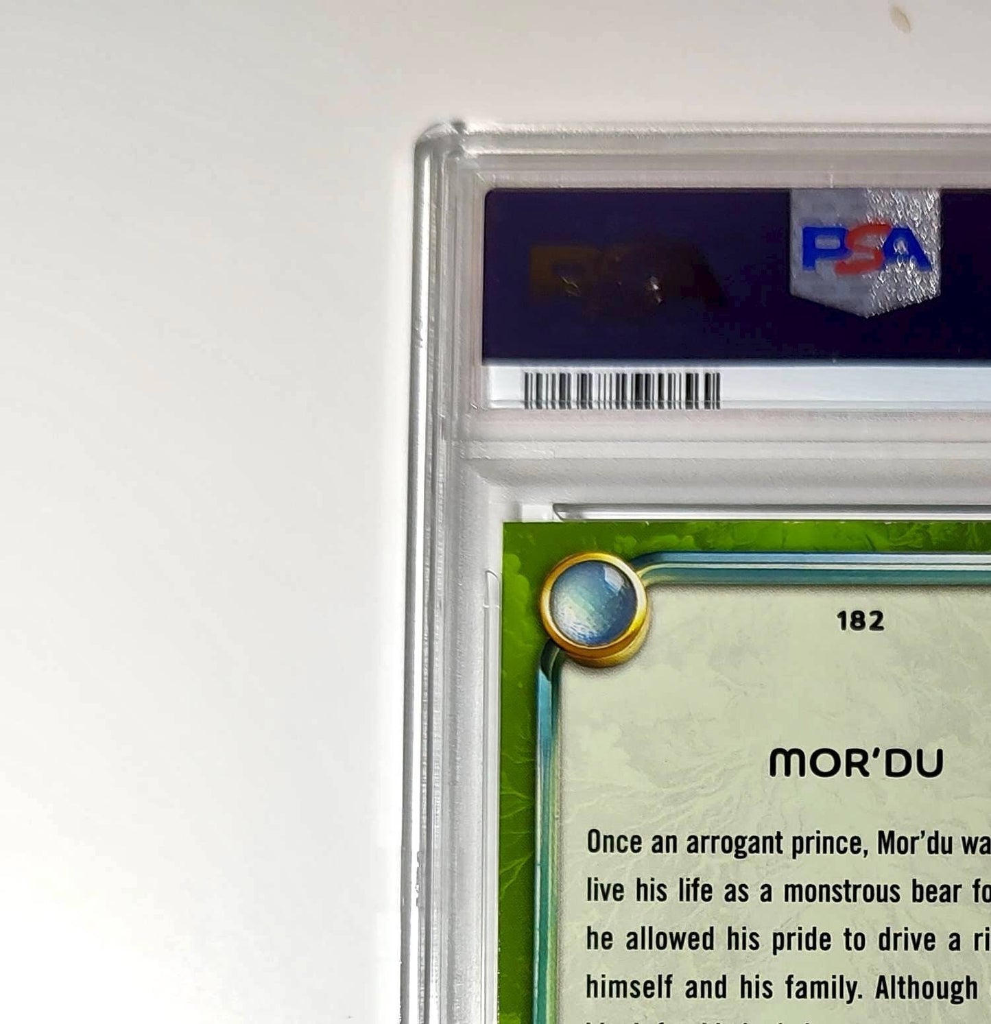 Mor'Du 2025 Topps Disney Wonder #182 Card Brave PSA 9 Mint