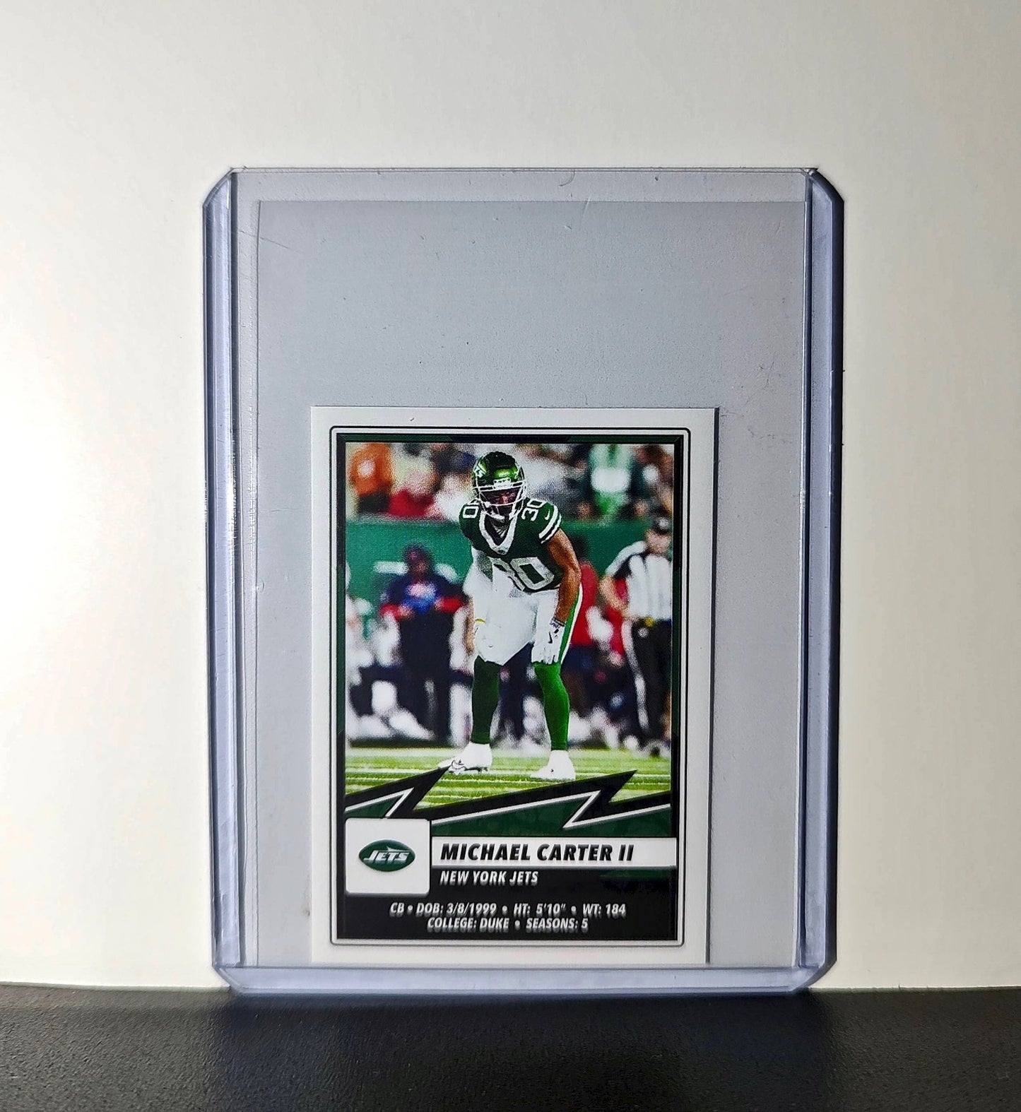 Michael Carter II 2025 Panini NFL #99 Sticker New York Jets