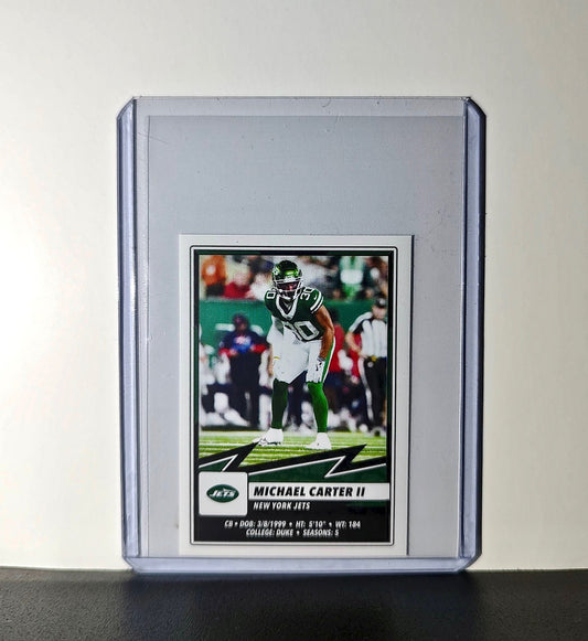 Michael Carter II 2025 Panini NFL #99 Sticker New York Jets