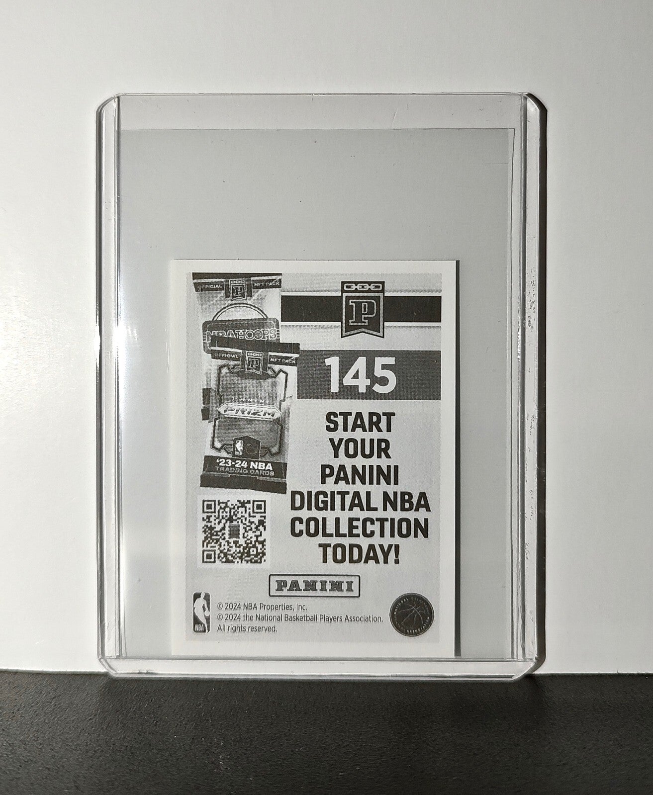 Logo 2024-25 Panini NBA #145 Sticker Card Charlotte Hornets