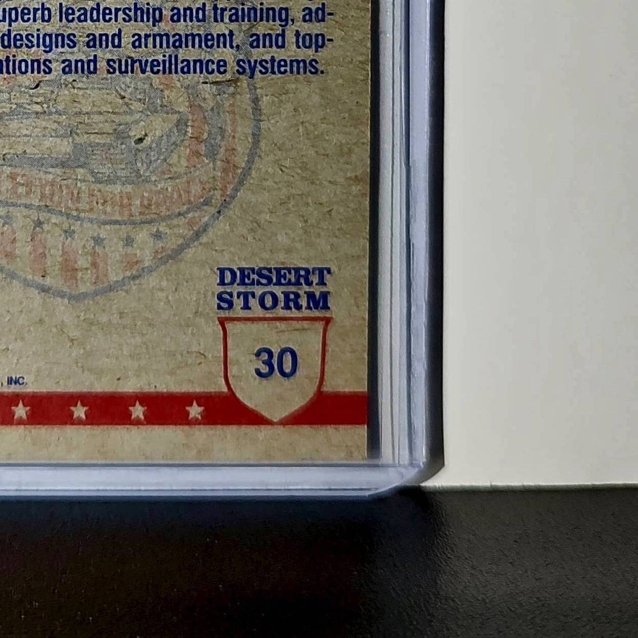 Wild Blue Yonder 1991 Topps Desert Storm #30 Card