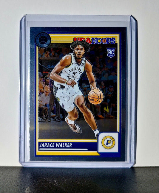 Jarace Walker 2023-24 Panini Premium Stock NBA Hoops #107 Rookie Card Pacers