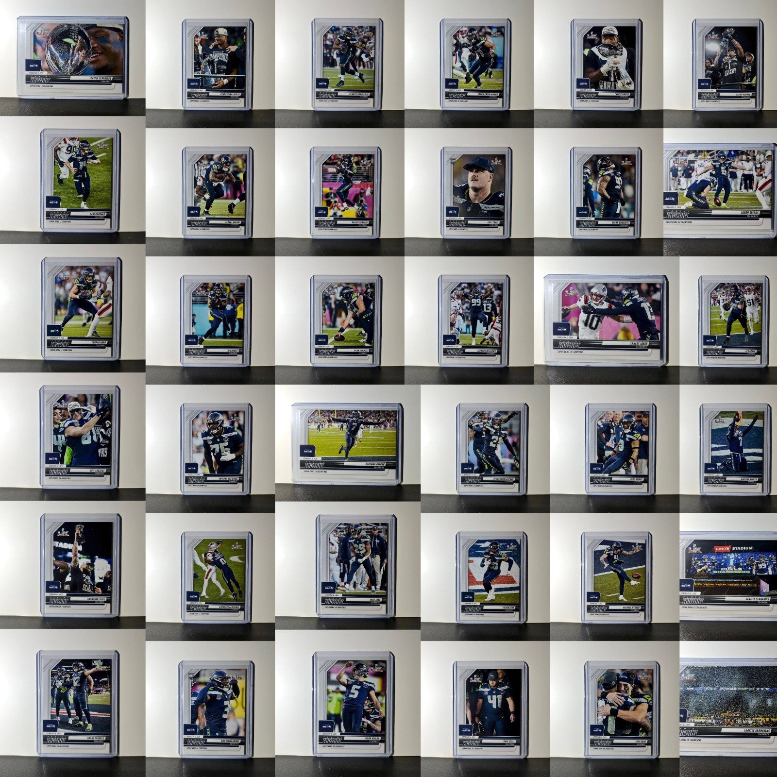 2026 Panini Super Bowl LIX Complete 36 Card Seattle Seahawks Football Card Set