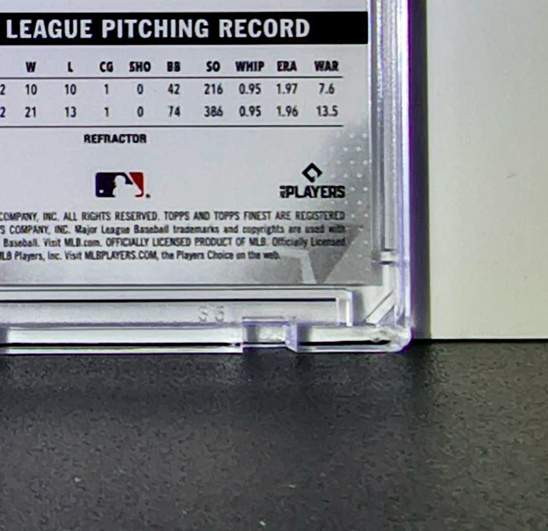 Paul Skenes 2026 MLB Topps Finest #10 Refractor Common Baseball Card Pirates