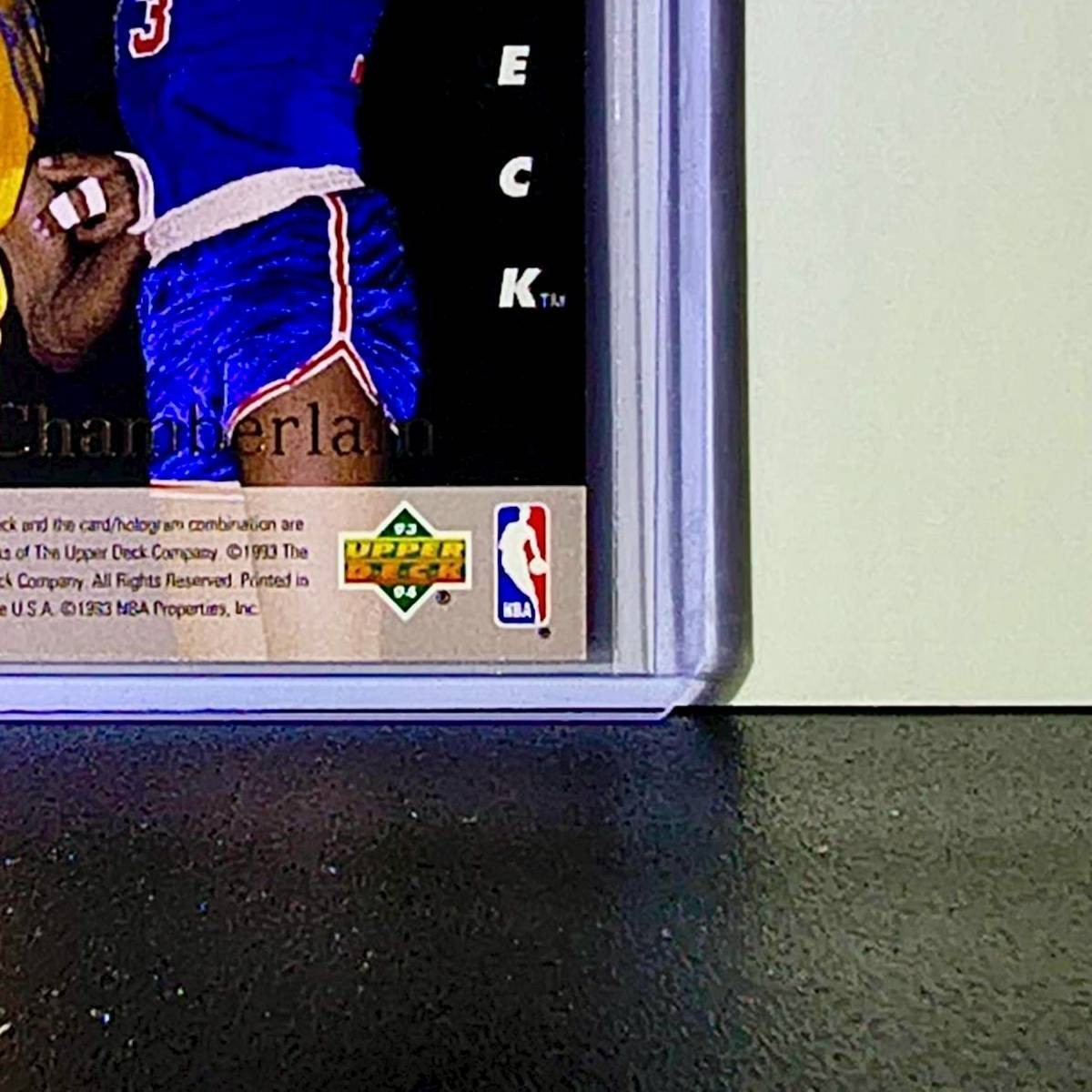 Michael Jordan Wilt Chamberlain 1993-94 Upper Deck Seven Straight SP3 Card Bulls