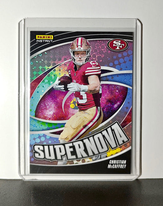 Christian McCaffrey 2024 Panini Supernova NFL #15 Football SF 49ers 1/451