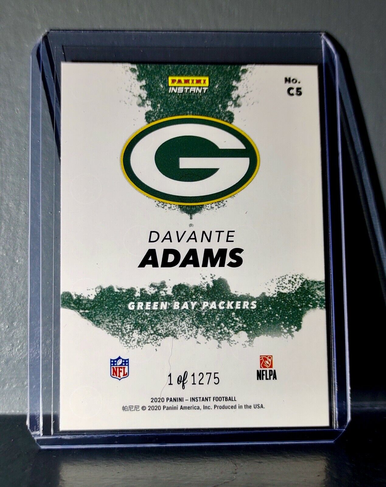 Davante Adams 2020 Panini NFL Instant My City #5 Football Card 1 of 1275