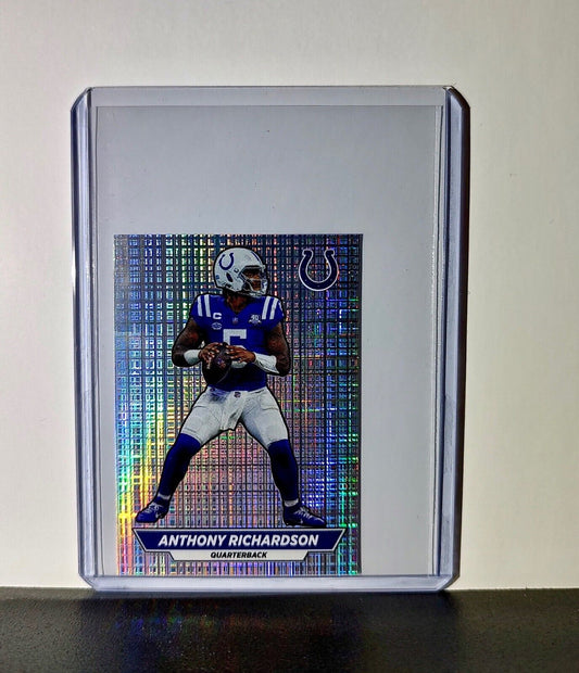 Anthony Richardson 2024 Panini NFL Sticker #196 Foil Indianapolis Colts