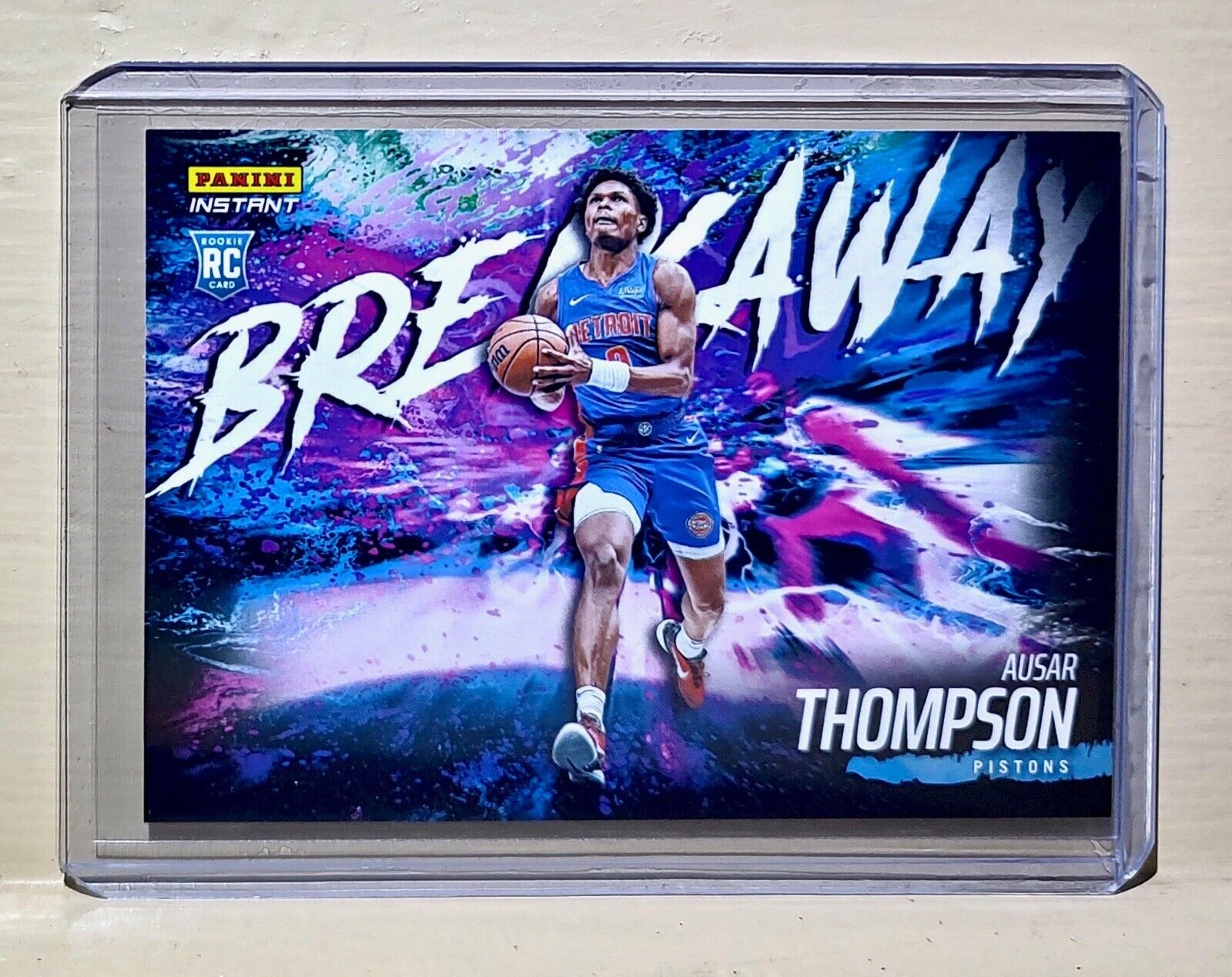 Ausar Thompson 2023-24 Panini NBA Breakaway Basketball #5 Rookie Card 1 of 4085