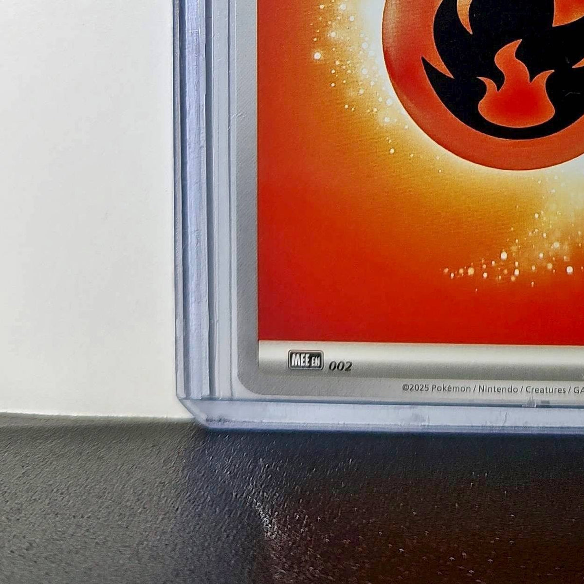 Pokemon Basic Energy Fire 002 2025 Perfect Order Mega Evolution