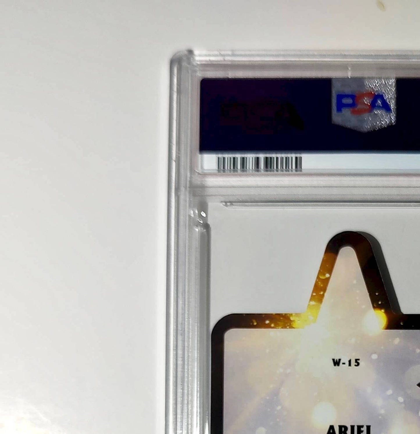 Ariel 2025 Topps Chrome Disney #W-15 Wish Upon A Star Die Cut PSA 8