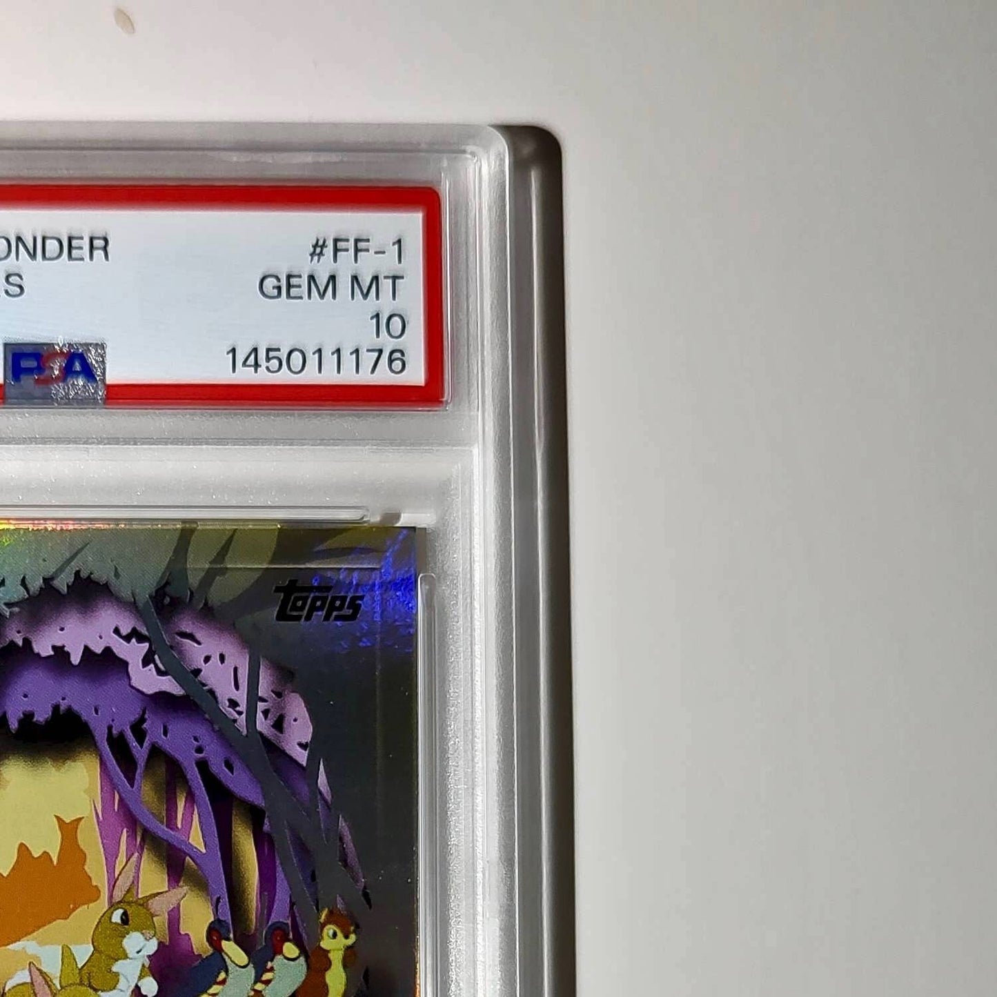 Forest Animals 2025 Topps Disney 2025 Topps Disney #FF-1 Furry Friends PSA 10
