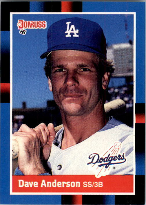 1988 Dave Anderson Donruss Baseball Card #475