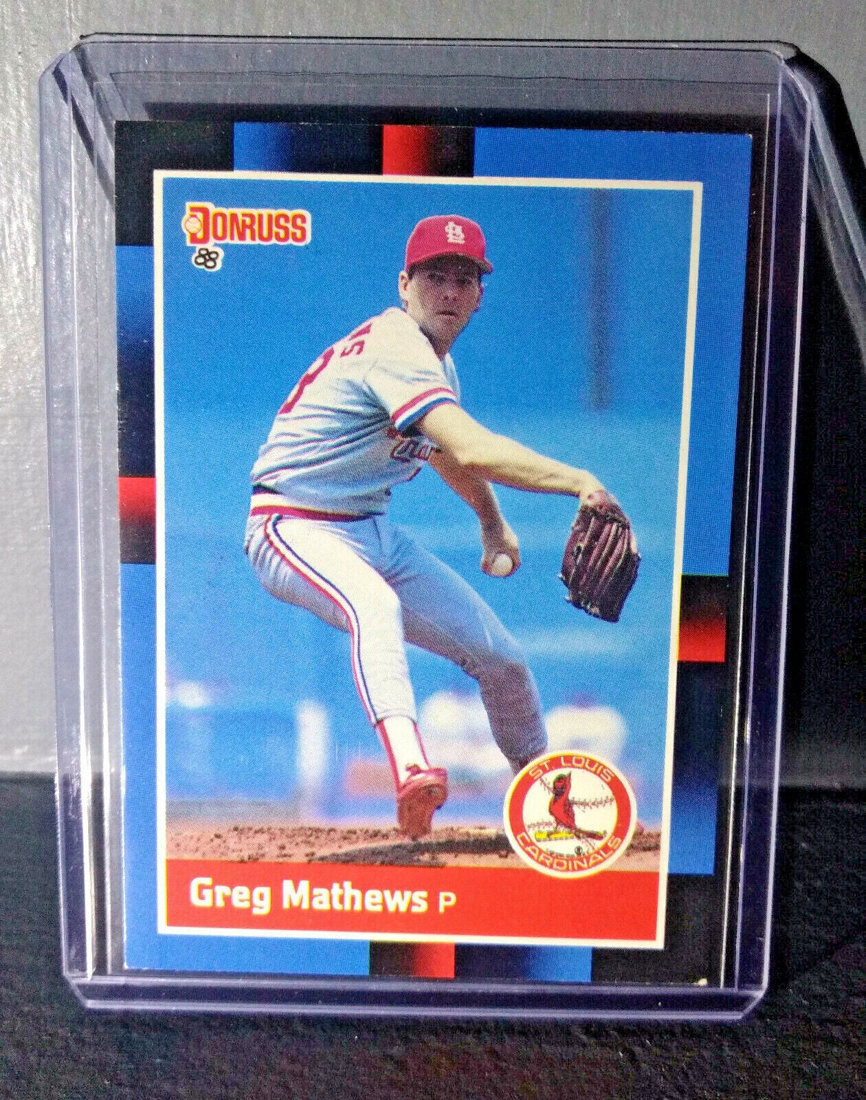 1988 Greg Mathews Donruss #84 Baseball Card