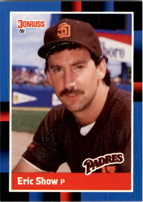 1988 Eric Show Donruss Baseball Card #387