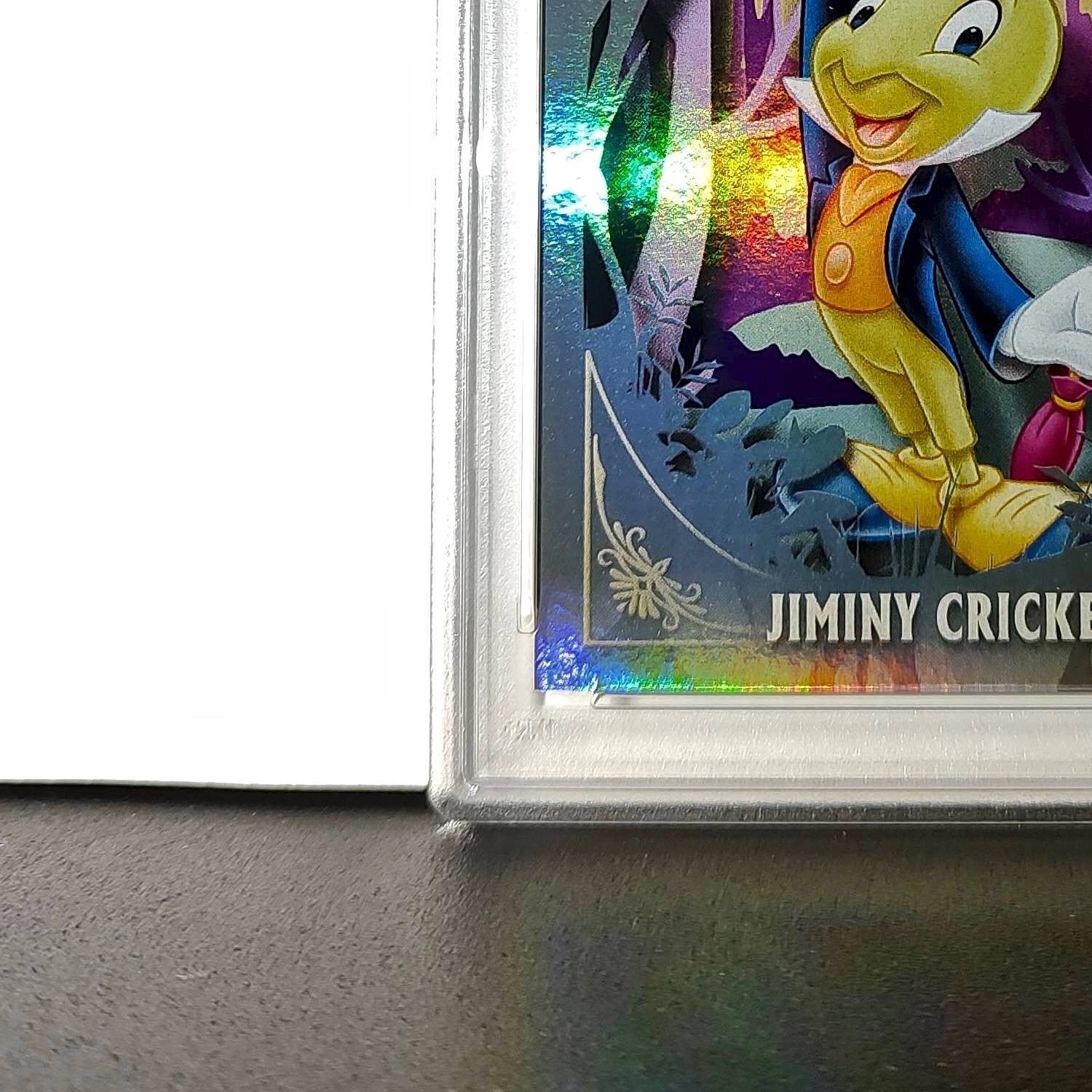 Jiminy Cricket 2025 Topps Disney #FF-2 Furry Friends Card Pinocchio PSA 9