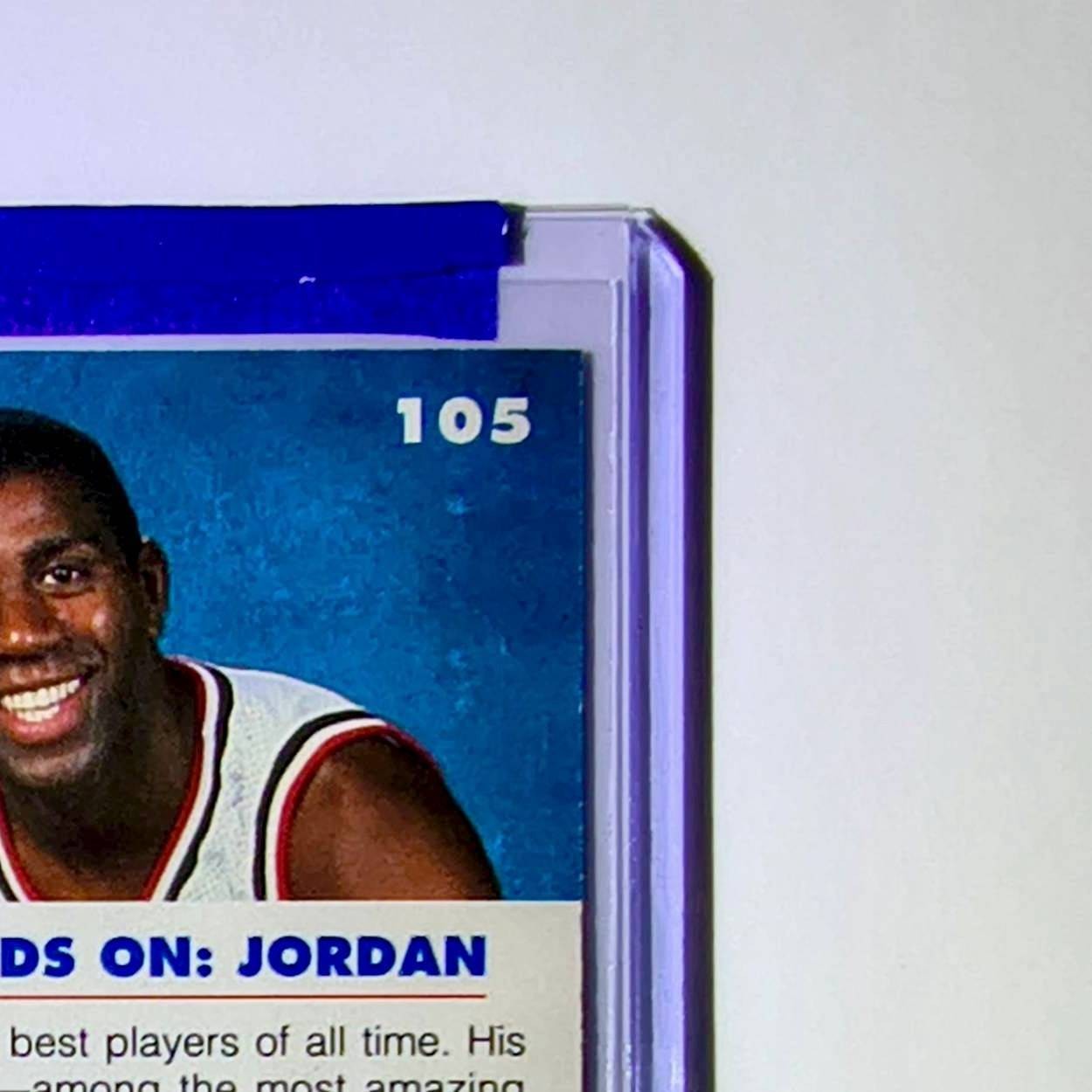 Michael Jordan Magic Johnson 1992-93 Skybox USA Basketball #105 Card Bulls