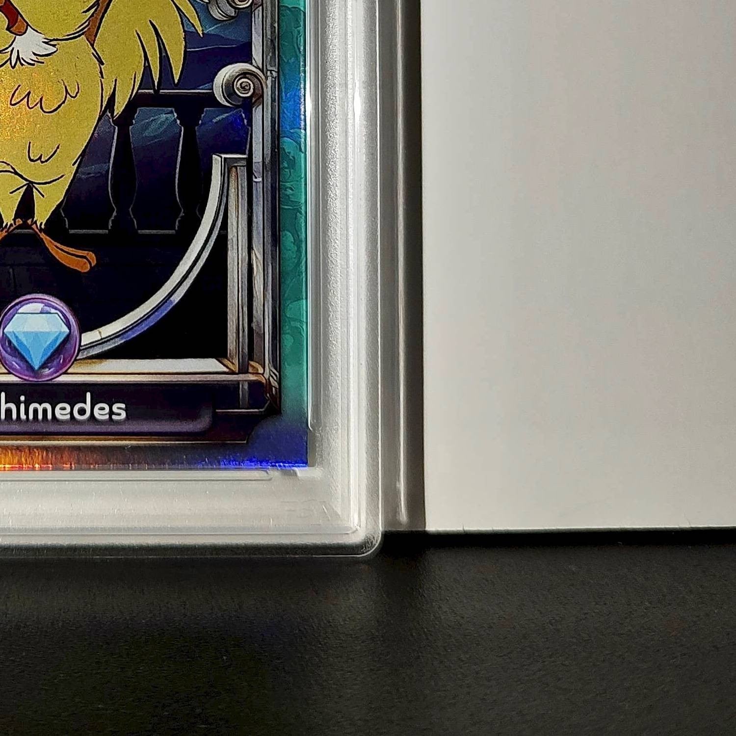 Archimedes 2025 Topps Disney #121 Diamond Card The Sword in the Stone PSA 8