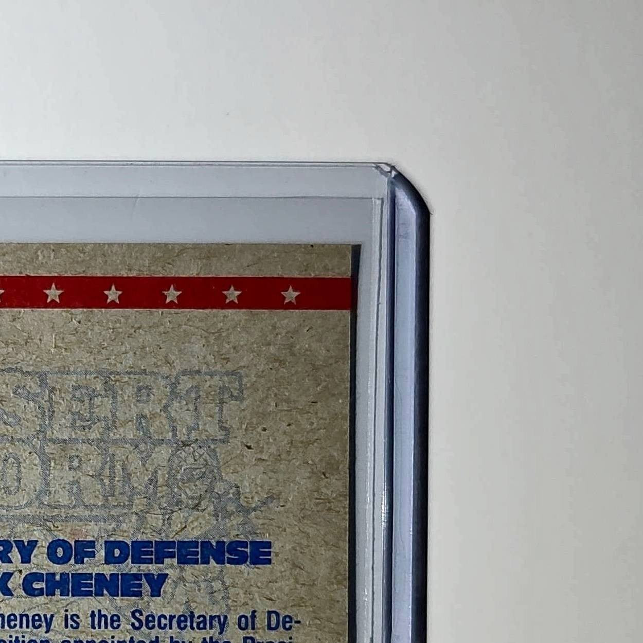 Dick Cheney 1991 Topps Desert Storm #3 Card
