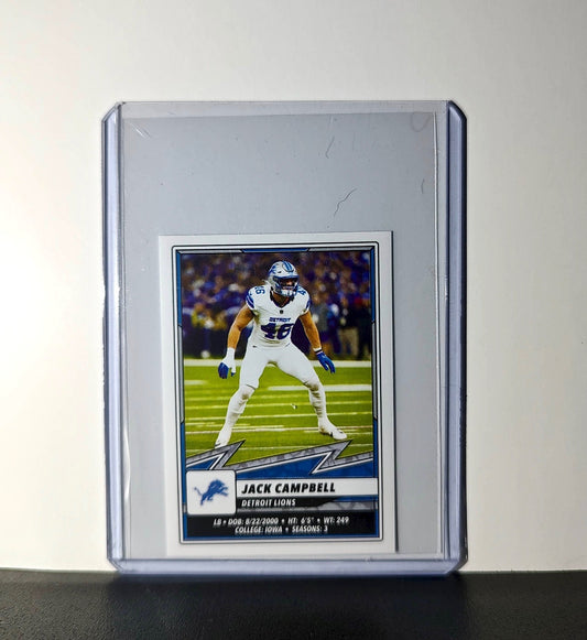 Jack Campbell 2025 Panini NFL #385 Sticker Detroit Lions