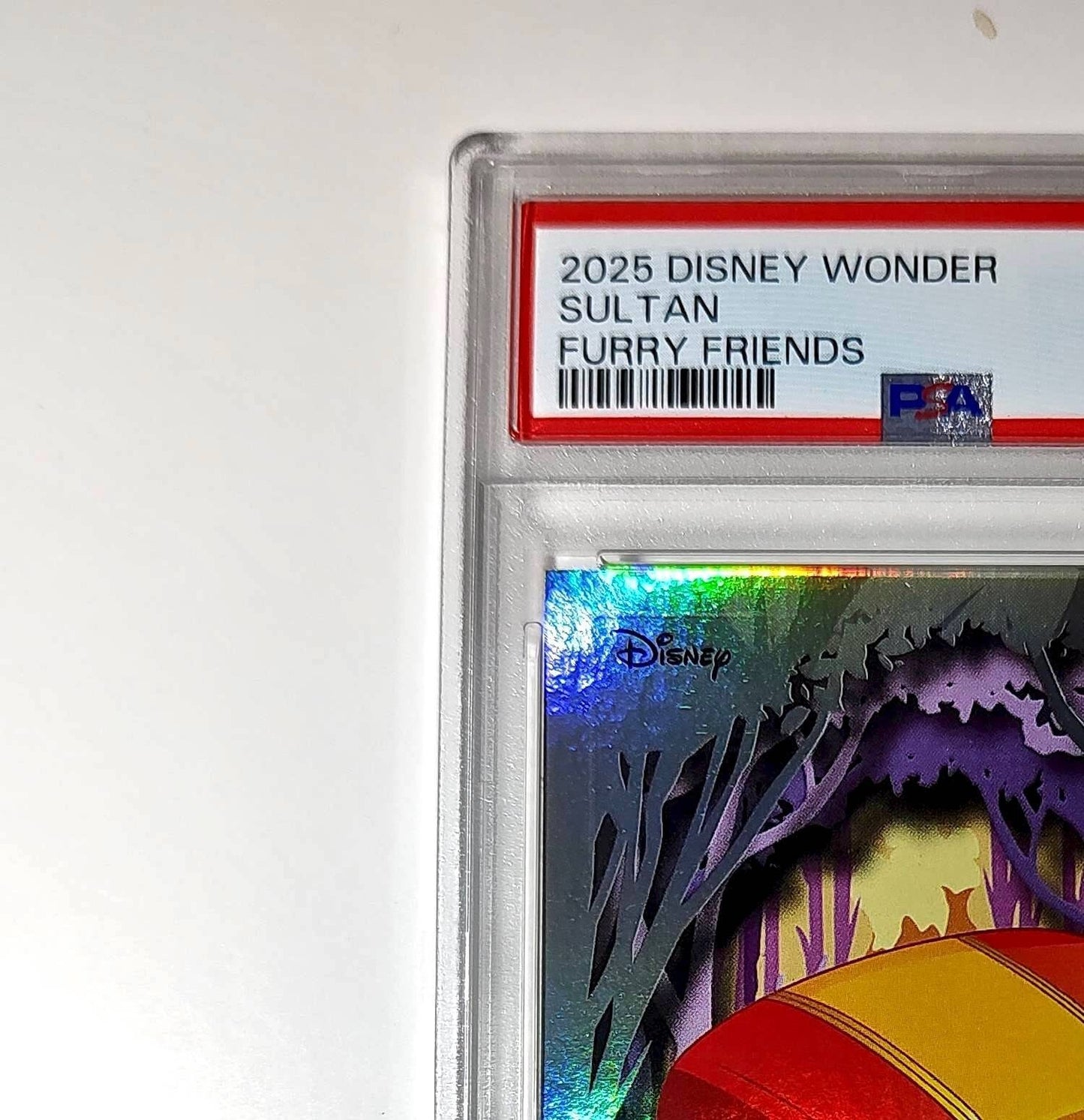 Sultan 2025 Topps Disney #FF-11 Furry Friends Card Beauty and the Beast PSA 10