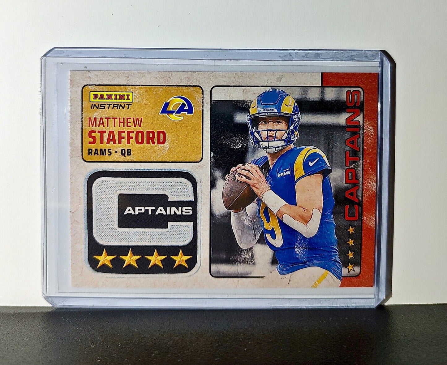 Matthew Stafford 2024 Panini Captains NFL #32 Card Los Angeles Rams 1/351