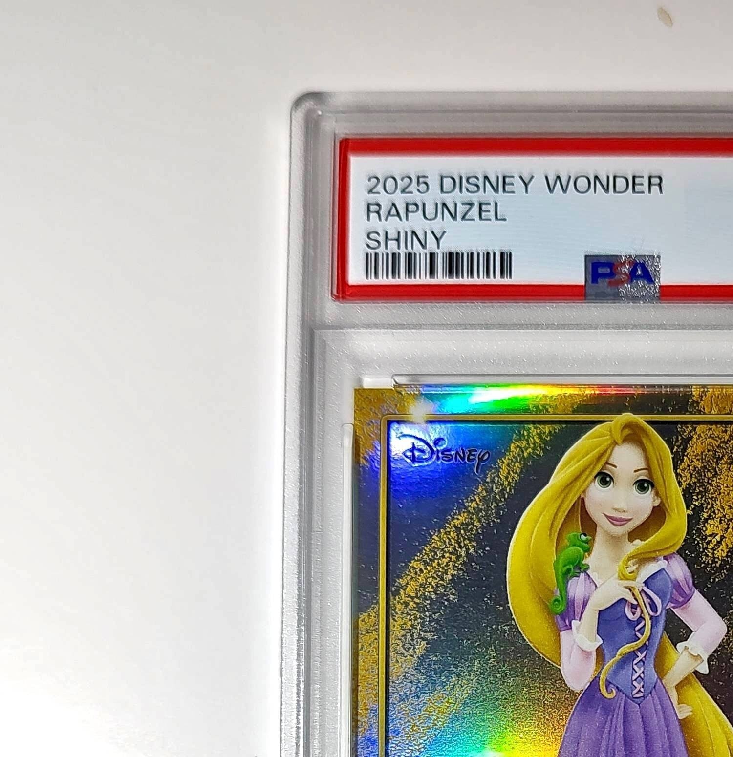 Rapunzel 2025 Topps Shiny Disney Wonder #S-16 Card Tangled PSA 9