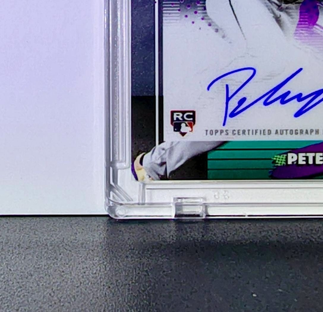 Petey Halpin Rookie 2026 MLB Topps Finest #FA-PH Autograph Card Guardians