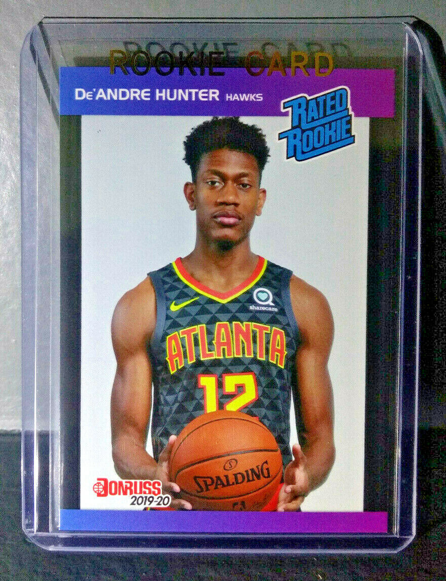 De'Andre Hunter 2019-2020 Panini NBA #4 Rated Rookie Retro Card 1/3431