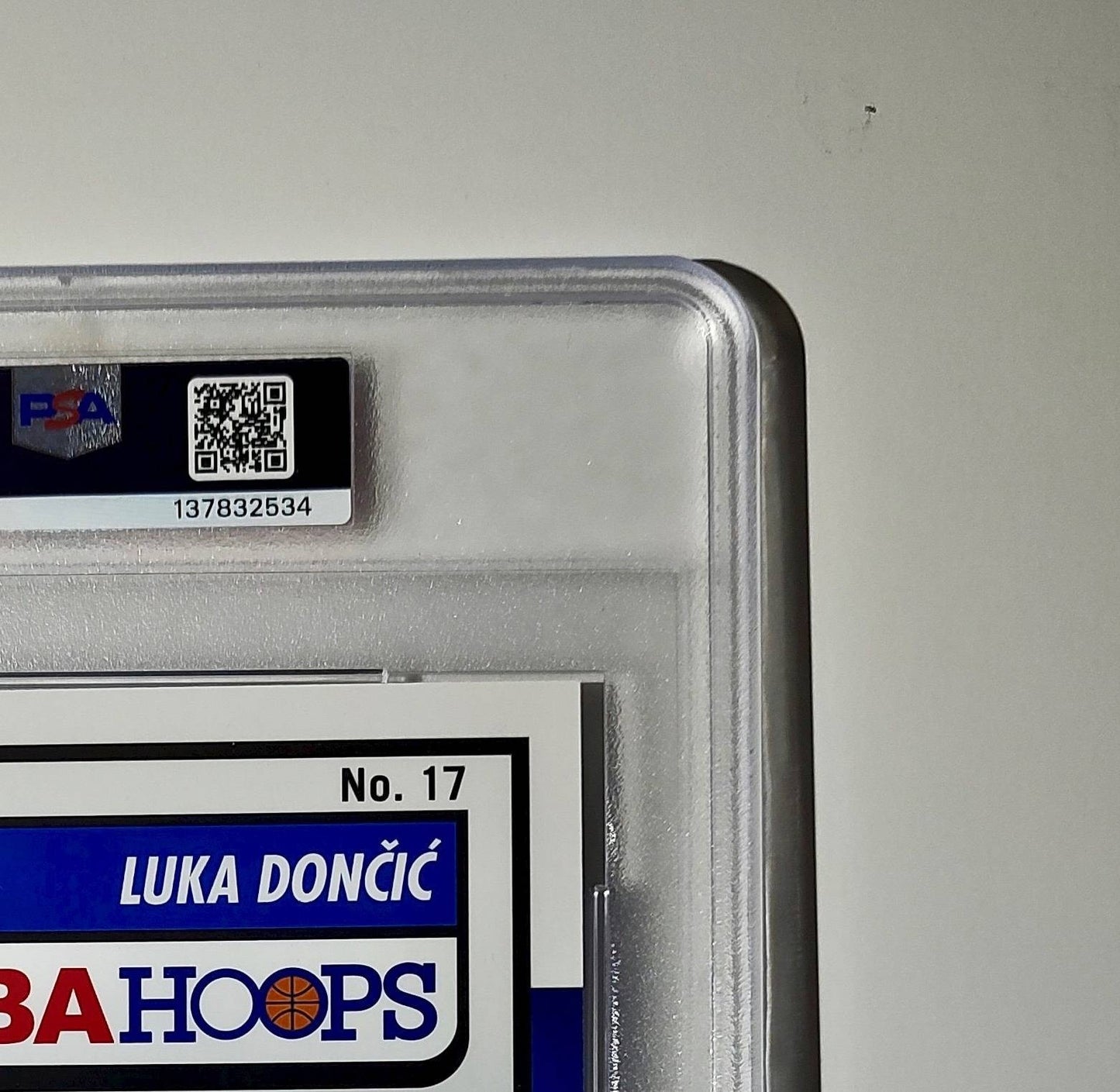 Luka Doncic 2023 Panini Premium Stock NBA Hoops #17 Jumbo PSA 10 Gem Mint