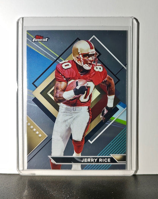 Jerry Rice 2023 Topps Finest NFL #237 Card San Francisco 49ers