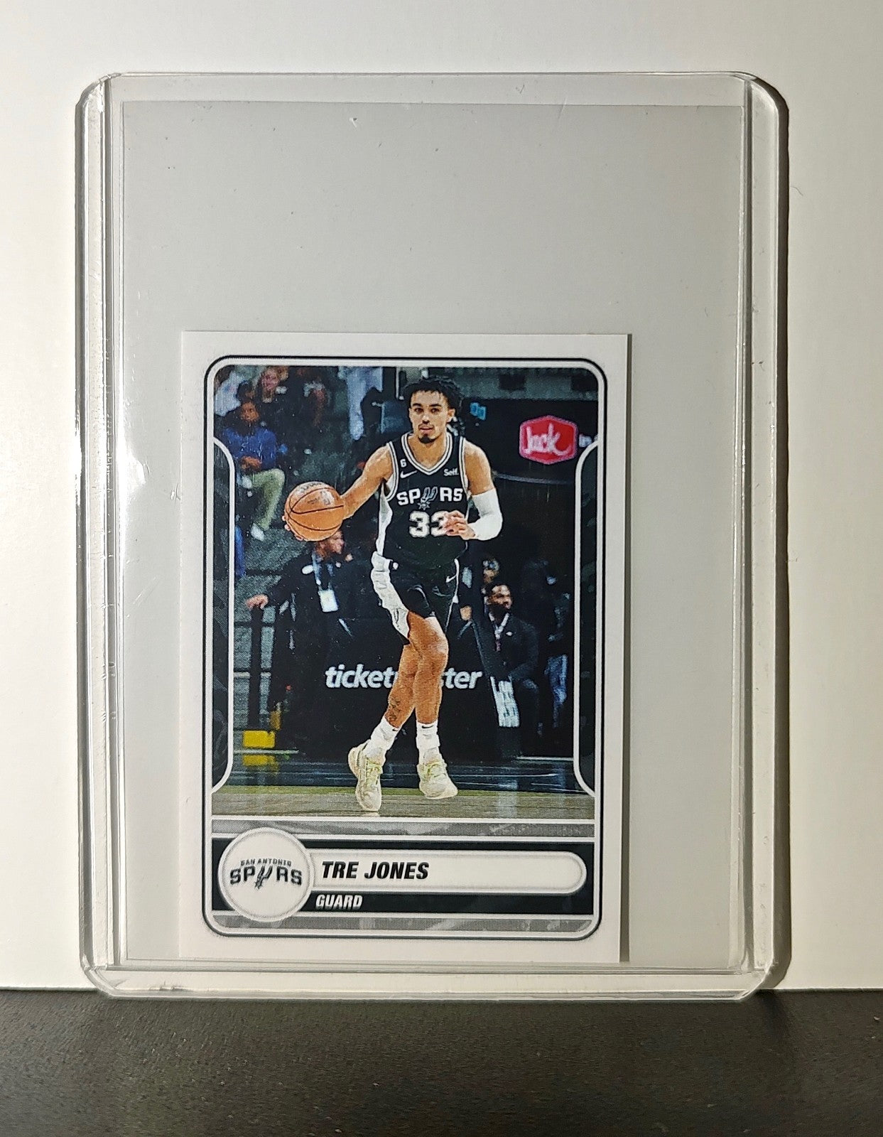 Tre Jones 2023-24 Panini NBA #470 Sticker San Antonio Spurs