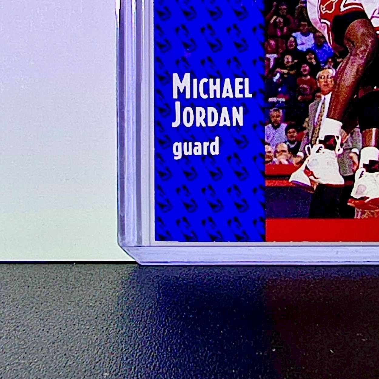 Michael Jordan 1991-92 Fleer League Leaders #220 Basketball Card Chicago Bulls